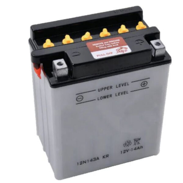 Batterie 12V 14Ah + Säurepaket