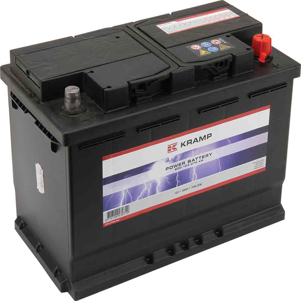 Batterie 12V 100Ah gefüllt (24-01) - Karl Scheuch