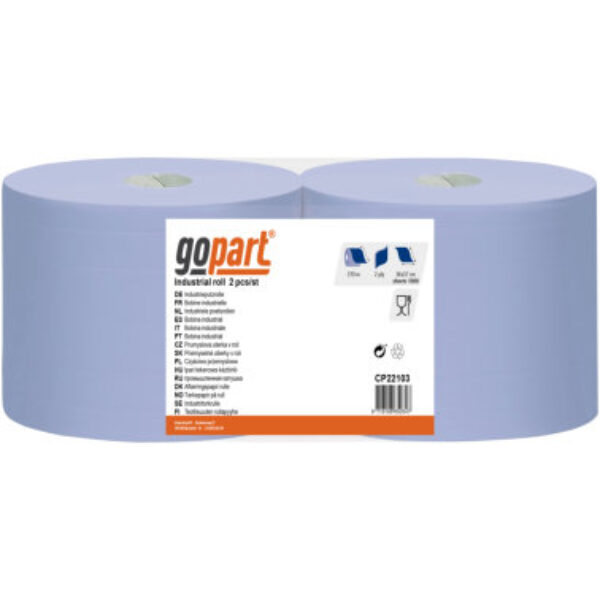 Putzpapierrolle 2 lagig, Breite 36cm, Länge 370 Mtr, 1 Stk. (23-06)