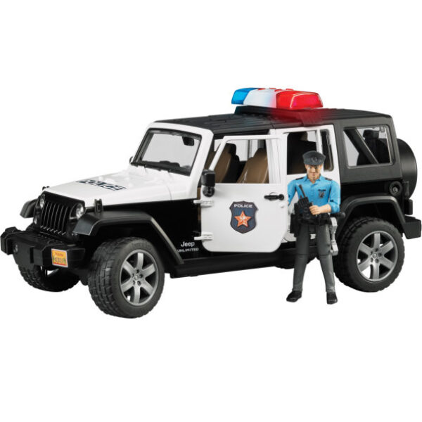 Jeep Rubicon Polizeiauto