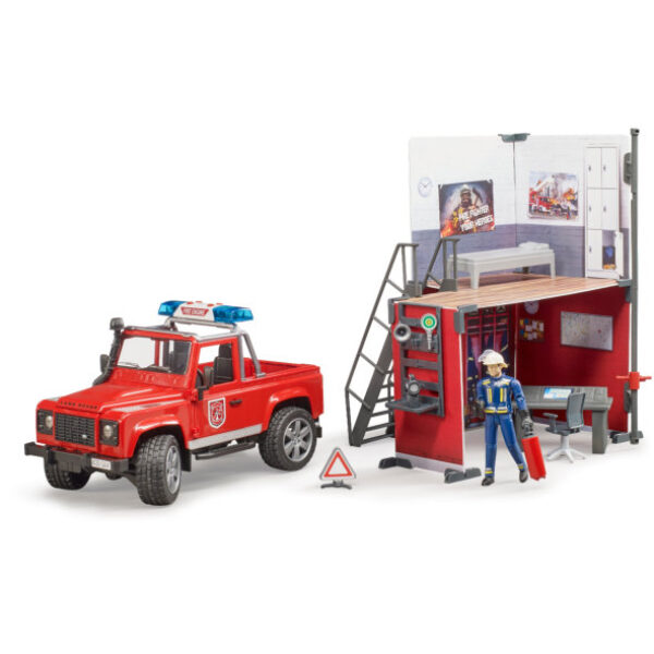 Feuerwehr mit Land Rover