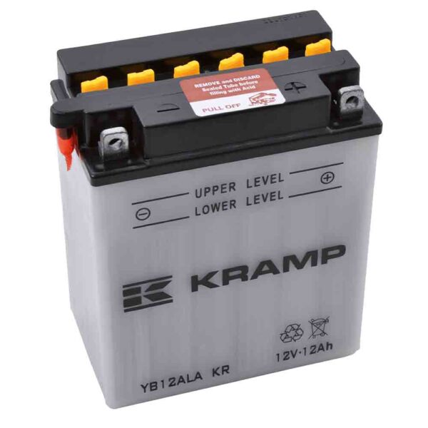 Batterie 12V 12Ah + Säurepaket