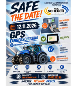 Landtechnik Scheuch – New Holland & Gartengeräte in Zeillern