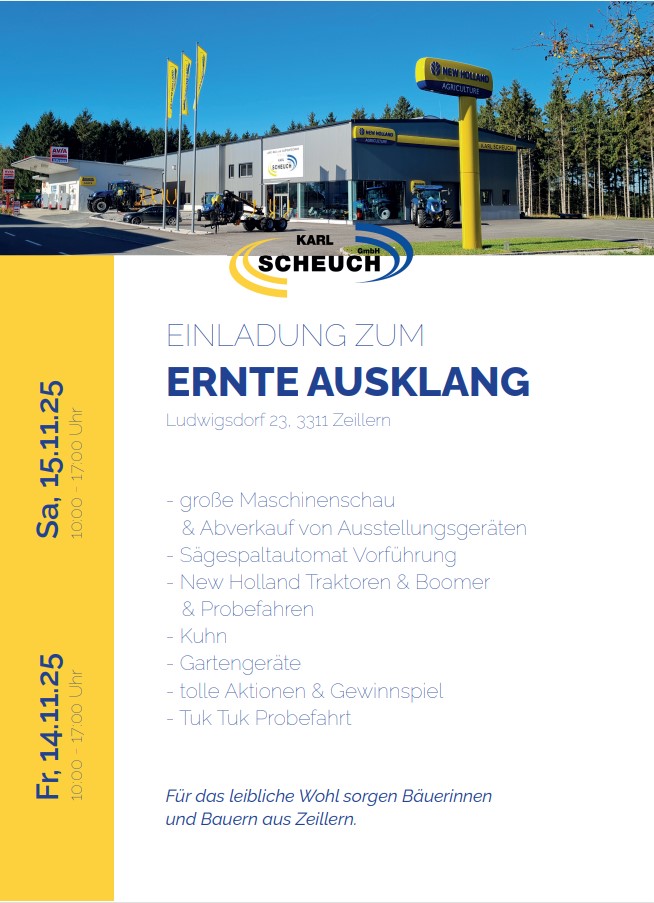 Hausmesse Einladung