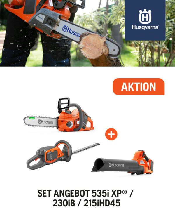 Husqvarna Akku Set  535i XP® + 230iB  + 215iHD45 Oktoberaktion