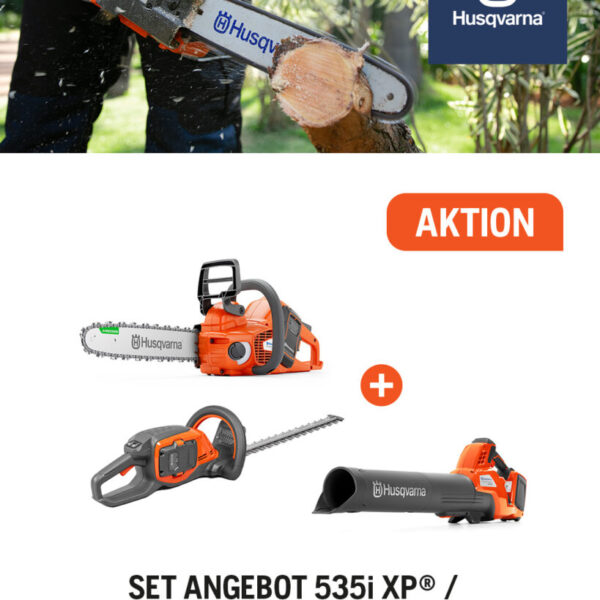 Husqvarna Akku Set  535i XP® + 230iB  + 215iHD45 Oktoberaktion